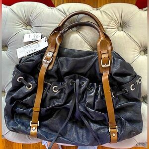 MARNI NEW WITH TAGS VINTAGE LEATHER BAG, MADE IN ITALY